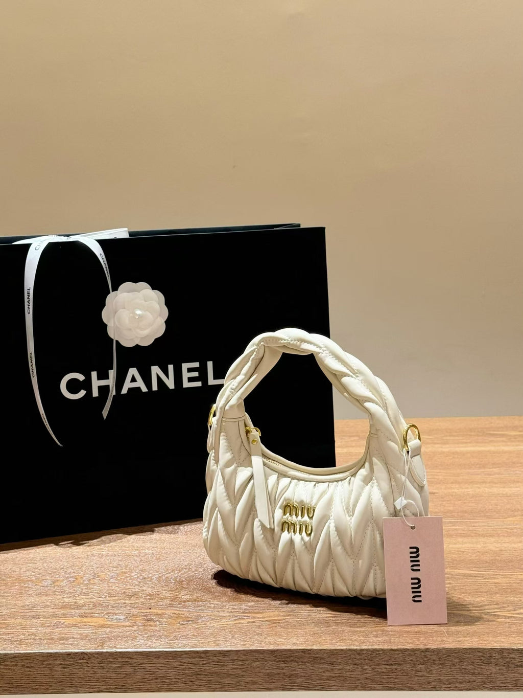 Miu style cute small handbag