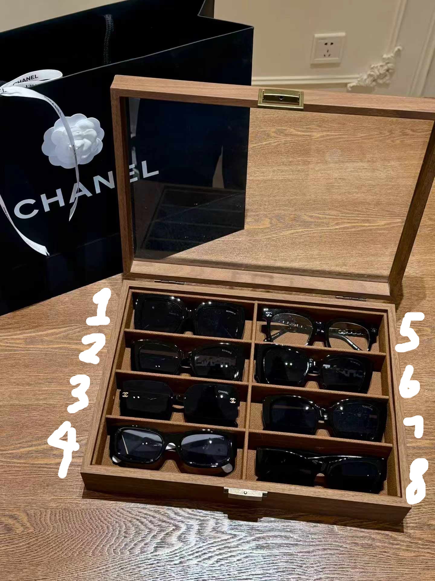 detailed sunglasses collection
