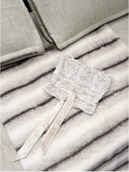 Elegant style Lace Bustier Gentle Heiress Temperament Fur Inner Top for Women